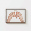 Broken for Thee - Religious Watercolor Print