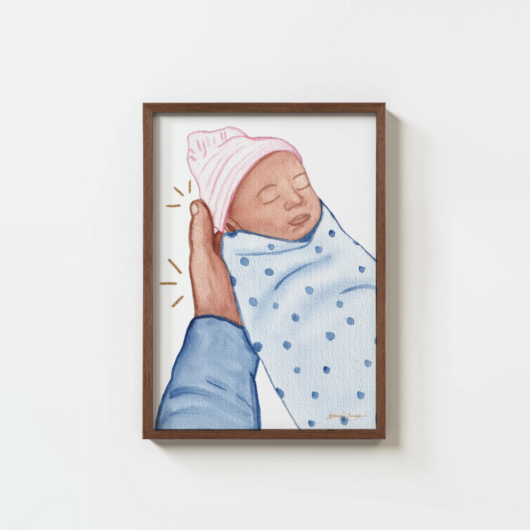 Held - Watercolor Print