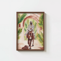 Palm Sunday - Christ Watercolor Print