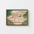 The Tomb - Religious Watercolor Print
